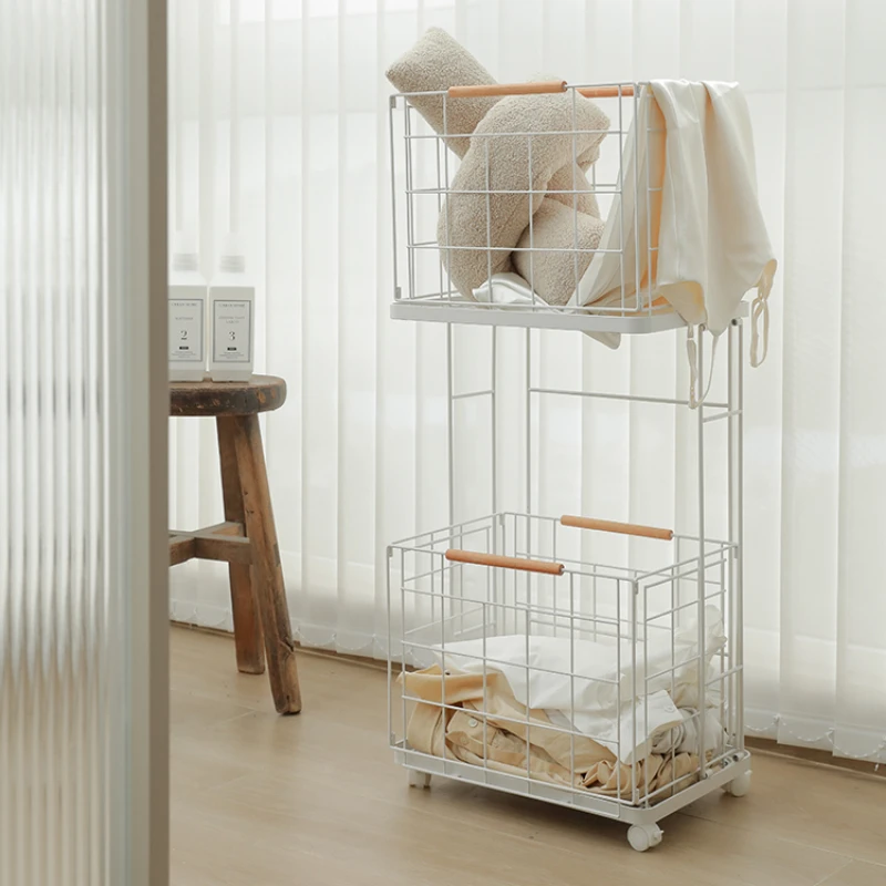 Двойная корзина для белья, съемная корзина для белья, ванная, двойная корзина, партнер ShelfLaundry 
Двойная корзина для белья, съемная корзина для белья, ванная, двойная корзина, партнер ShelfLaundry