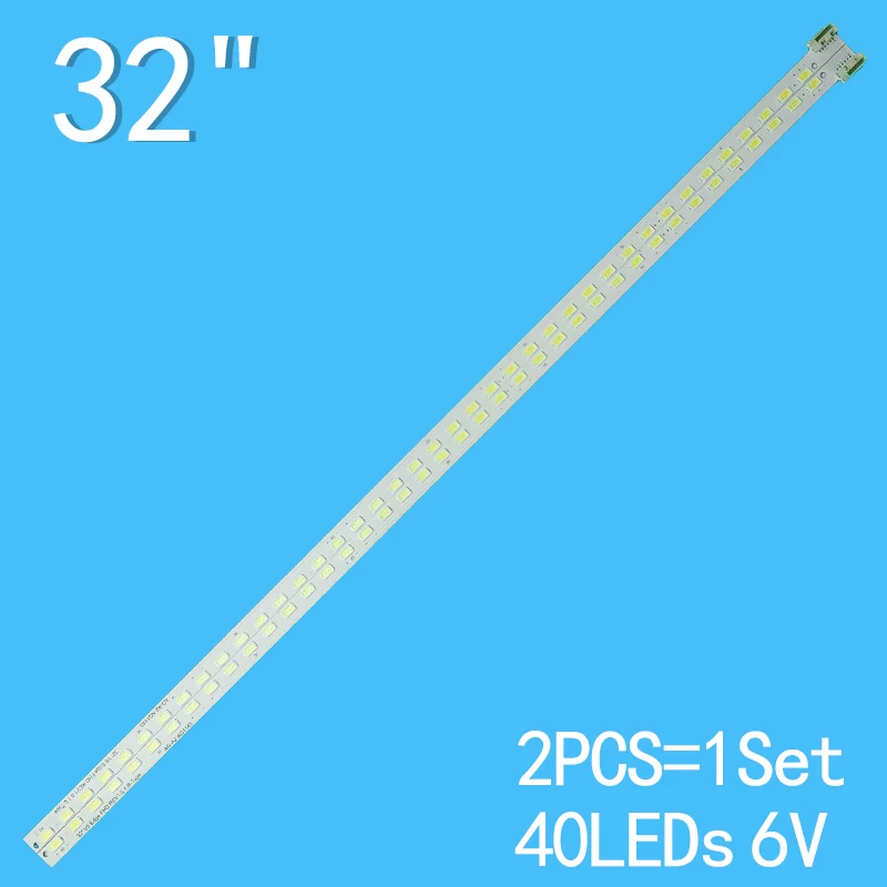 TV backlight strip For Skyworth 32inch 40led 32 V6 EDGE FHD REV1.0 Skyworth 32E82RD 32LV340 32LW4500
TV backlight strip For Skyworth 32inch 40led 32 V6 EDGE FHD REV1.0 Skyworth 32E82RD 32LV340 32LW4500