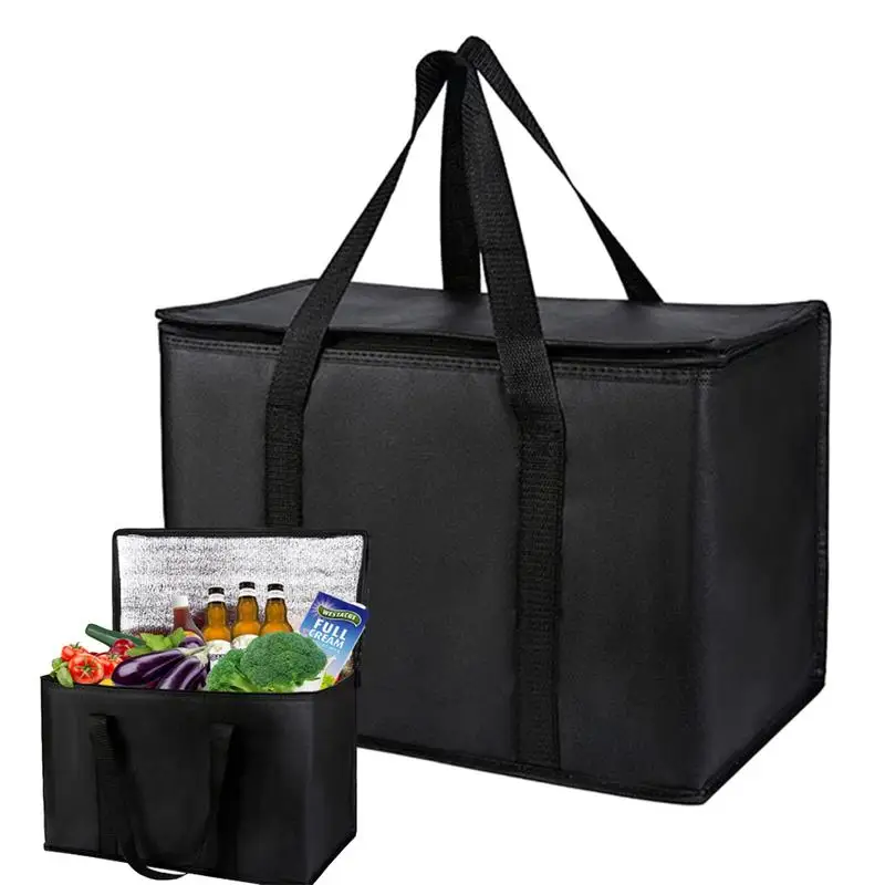 

65-70L Insulated Bags Heavy Duty Large Insulated Cooler Bag for Food Delivery Grocery Tote Camping Picnic Bag Food Storage bag