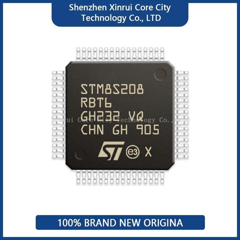 Latest IC STM8S208RBT6 MCU Programmable Microcontroller QFP64 module Chips Original Genuine Spot Single-chip
Latest IC STM8S208RBT6 MCU Programmable Microcontroller QFP64 module Chips Original Genuine Spot Single-chip