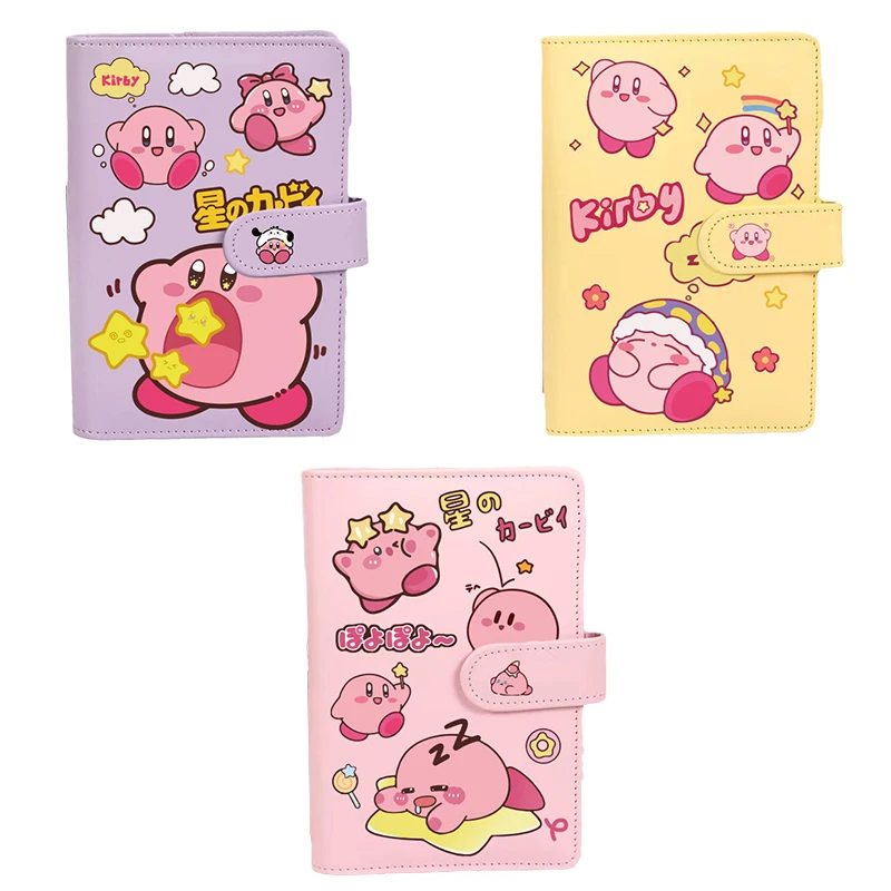 Anime Star Kirby Series Students Practical Loose-Leaf Notebook Cute Diary Book Paper Thickened Cartoon Portable Notebook Gift
Anime Star Kirby Series Students Practical Loose-Leaf Notebook Cute Diary Book Paper Thickened Cartoon Portable Notebook Gift