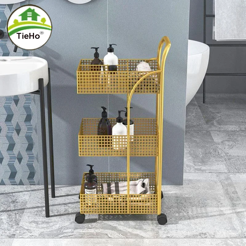 Nordic Mobile Trolley Bathroom Narrow Storage Basket With Weels Multi-layer Large Capacity Storage Shelf Home Kitchen Furniture
Nordic Mobile Trolley Bathroom Narrow Storage Basket With Weels Multi-layer Large Capacity Storage Shelf Home Kitchen Furniture