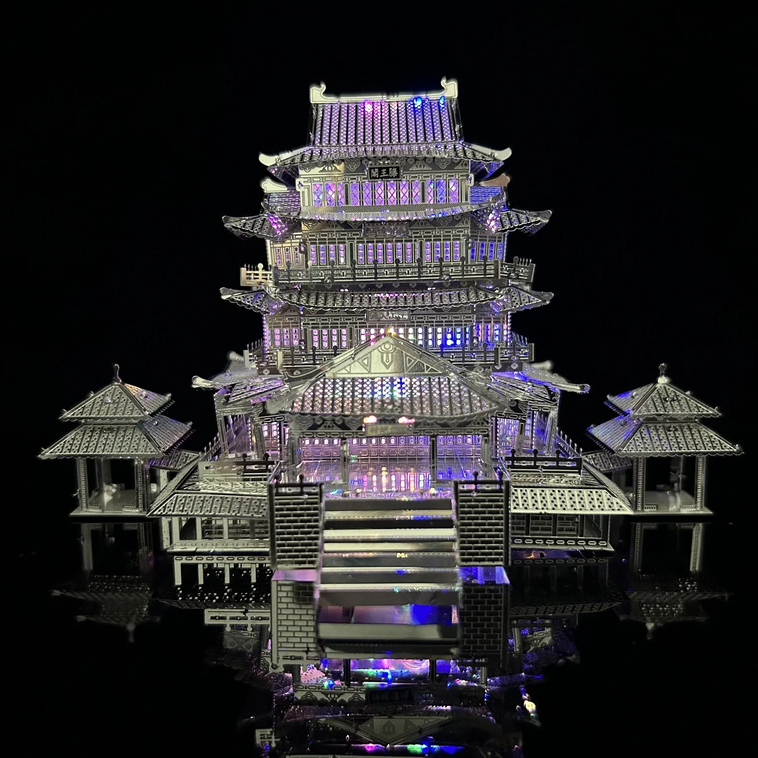 Handicrafts Tengwang Pavilion Order Adult High Difficulty Ancient Building Metal Assembling Model Diy Assembling Building Block
Handicrafts Tengwang Pavilion Order Adult High Difficulty Ancient Building Metal Assembling Model Diy Assembling Building Block