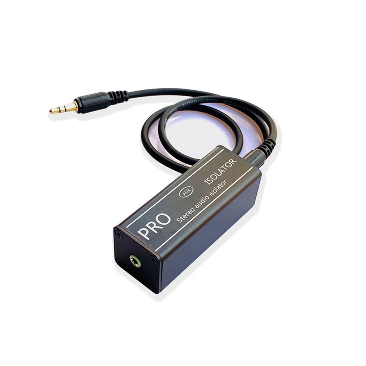 3.5Mm Audio Isolator Audio Cable Speaker Line Isolator for Car Stereo Audio System Gold-Plating Plug Stable Transmission
3.5Mm Audio Isolator Audio Cable Speaker Line Isolator for Car Stereo Audio System Gold-Plating Plug Stable Transmission