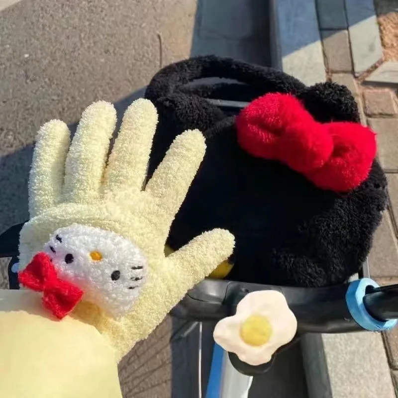 Anime Sanrio Kawaii Hellokitty Cartoon Plush Glove Winter Warm Thickening Accessories Children Student Girl Birthday Gift Cute
Anime Sanrio Kawaii Hellokitty Cartoon Plush Glove Winter Warm Thickening Accessories Children Student Girl Birthday Gift Cute