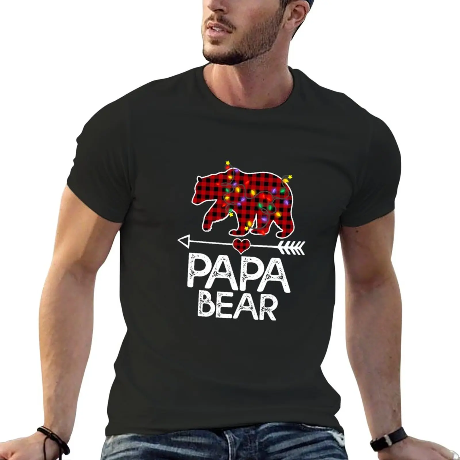 New Red Buffalo Plaid Papa Bear Christmas Pajama T-Shirt sports fan t-shirts Short t-shirt T-shirts for men cotton
New Red Buffalo Plaid Papa Bear Christmas Pajama T-Shirt sports fan t-shirts Short t-shirt T-shirts for men cotton