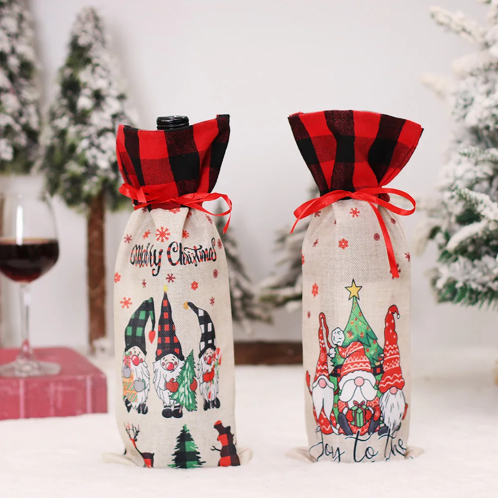 2pcs Christmas Wine Bottle Dust Cover Merry Christmas Decorations For Home Christmas Ornament New Year 2024 Xmas Navidad Gifts
2pcs Christmas Wine Bottle Dust Cover Merry Christmas Decorations For Home Christmas Ornament New Year 2024 Xmas Navidad Gifts