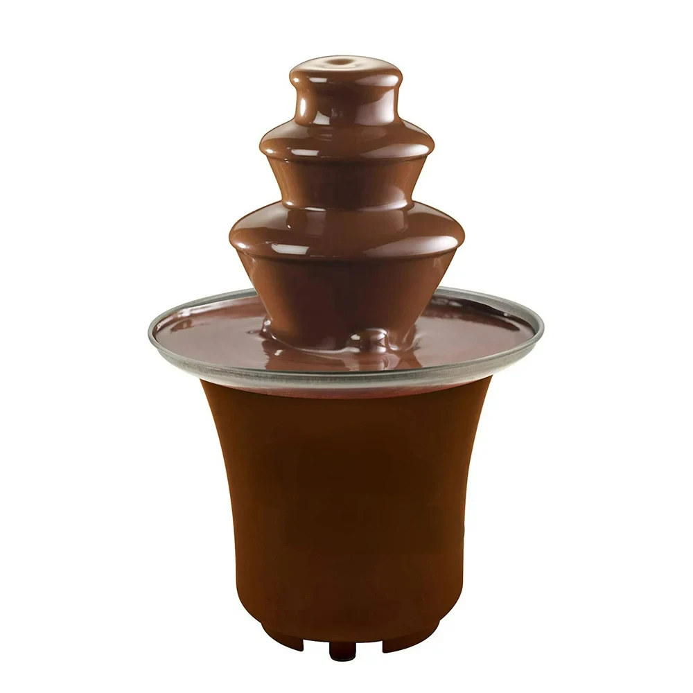0.5 lbs 3-Tier Chocolate Fondue Fountain 
0.5 lbs 3-Tier Chocolate Fondue Fountain