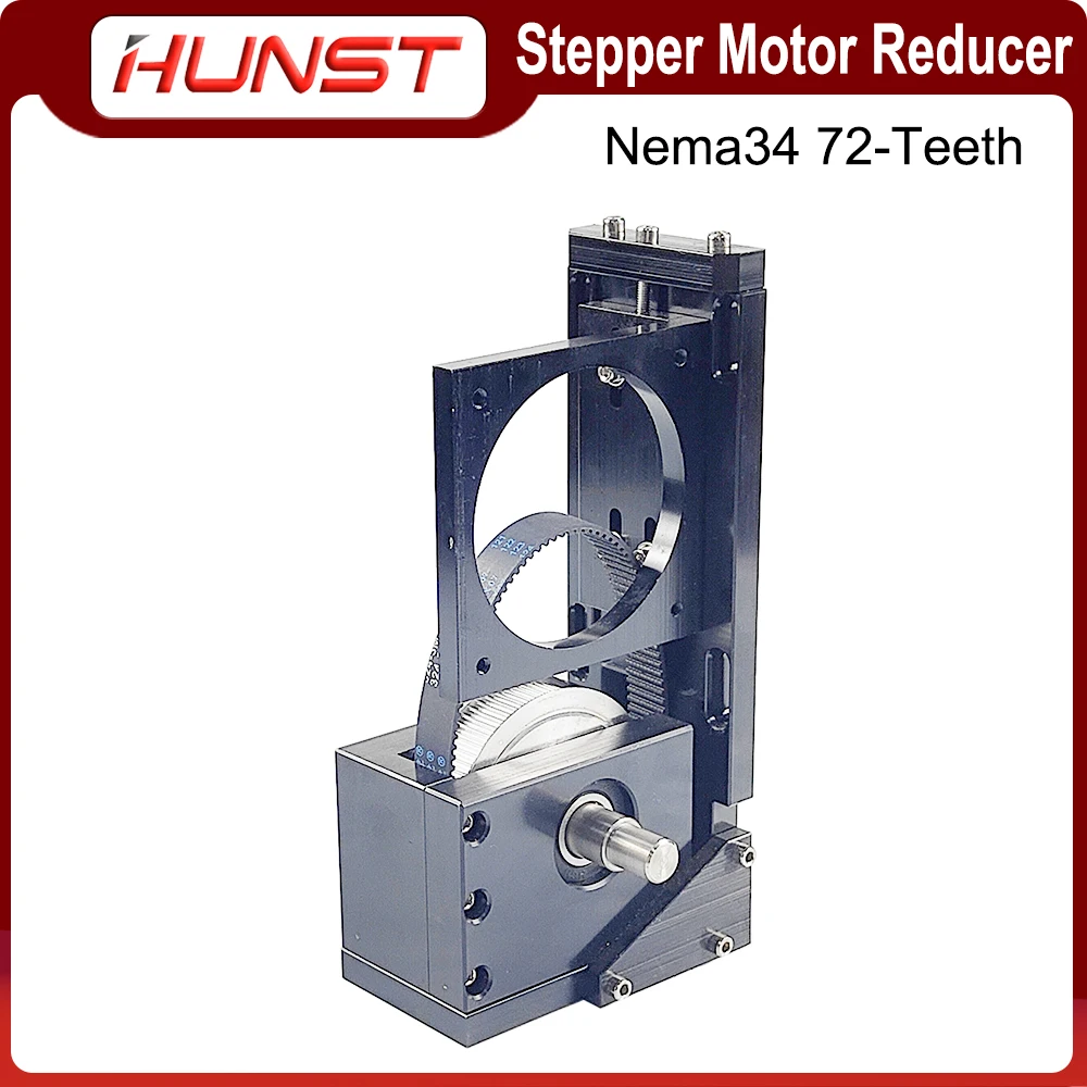HUNST Stepper Motor Reducer Nema34 72-Teeth/Nema23 38-Teeth for CO2 Laser Cutting and Engraving Machine.
HUNST Stepper Motor Reducer Nema34 72-Teeth/Nema23 38-Teeth for CO2 Laser Cutting and Engraving Machine.