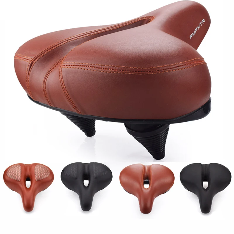 Mountain bike seat cushion soft thick sponge comfortable saddle electric bicycle seat cushion spring shock-absorbing saddle
Mountain bike seat cushion soft thick sponge comfortable saddle electric bicycle seat cushion spring shock-absorbing saddle