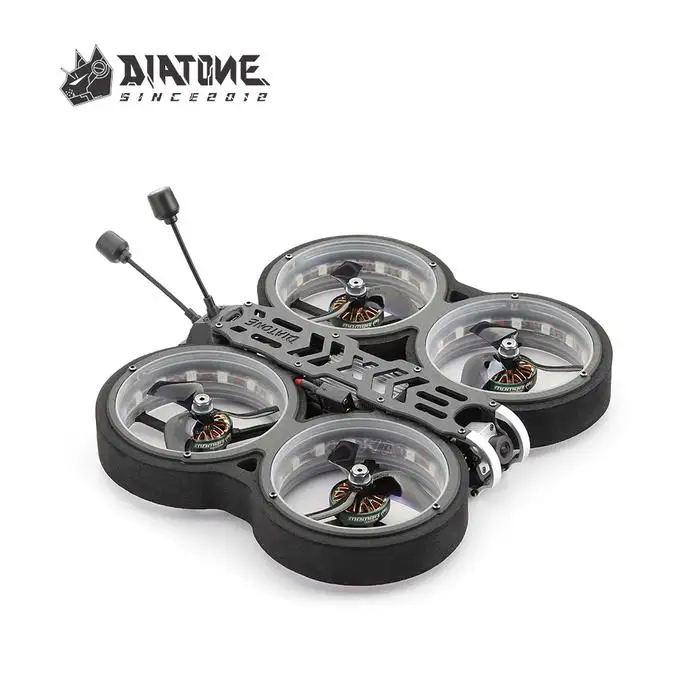 DIATONE Taycan C3.1 HD MAMBA AIO F411 35A Caddx Air Unit TOKA 2203,5 2650KV 6S 3inch FPV Digital Cinewhoop Ducted Drone
DIATONE Taycan C3.1 HD MAMBA AIO F411 35A Caddx Air Unit TOKA 2203,5 2650KV 6S 3inch FPV Digital Cinewhoop Ducted Drone