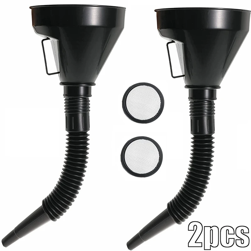 Wide Mouth Oil Funnel with Handle Mesh Screen Filter Universal Motorcycle Car Boat Plastic Spout Filling Funnel For Water Fuel
Wide Mouth Oil Funnel with Handle Mesh Screen Filter Universal Motorcycle Car Boat Plastic Spout Filling Funnel For Water Fuel