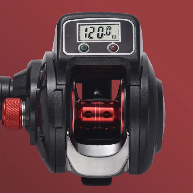 13+1 Ball Bearing Left / Right Fishing Reel with Digital Display Baitcasting Line counter Reel 6.3:1 Casting Reel
13+1 Ball Bearing Left / Right Fishing Reel with Digital Display Baitcasting Line counter Reel 6.3:1 Casting Reel