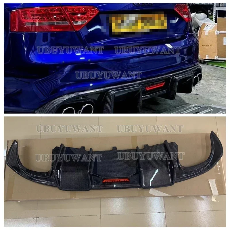 Rear Bumper Diffuser Lip Spoiler For Audi A5 S line S5 Coupe 2008 2009 2010 2011 2012 Real Carbon fiber Non For A5 Standard
Rear Bumper Diffuser Lip Spoiler For Audi A5 S line S5 Coupe 2008 2009 2010 2011 2012 Real Carbon fiber Non For A5 Standard