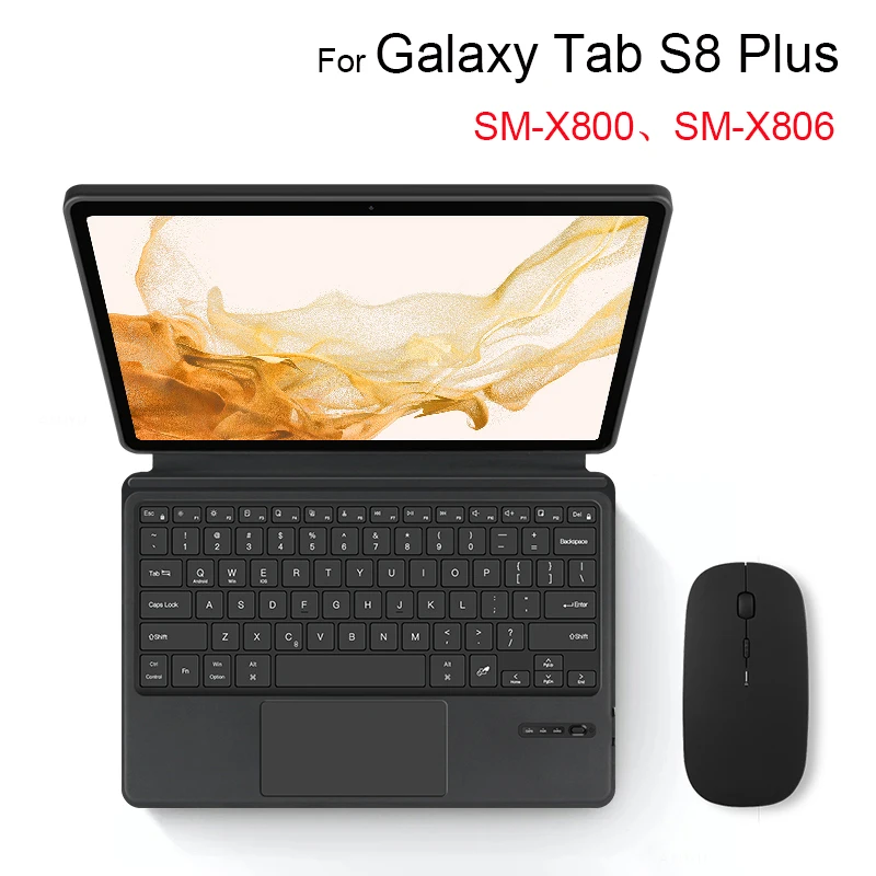 Bluetooth Keyboard Russian French Hebrew Spanish Korean Portuguese For Samsung Galaxy Tab S8 Plus 12.4" SM-X800 X806 S8+ Tablet
Bluetooth Keyboard Russian French Hebrew Spanish Korean Portuguese For Samsung Galaxy Tab S8 Plus 12.4" SM-X800 X806 S8+ Tablet