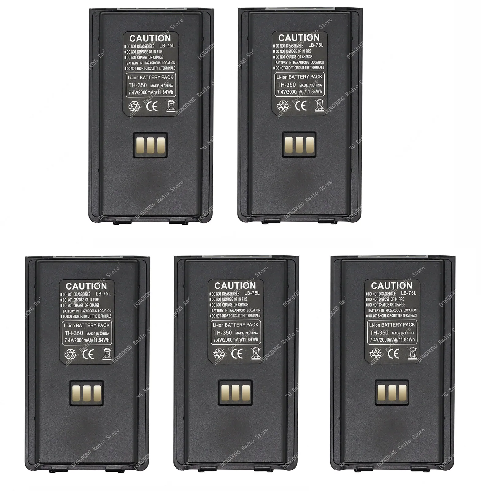LB-75L Replacement Battery for TYT Tytera TH-350 Walkie Talkie Two Way Radio Battery With Belt Clip
LB-75L Replacement Battery for TYT Tytera TH-350 Walkie Talkie Two Way Radio Battery With Belt Clip