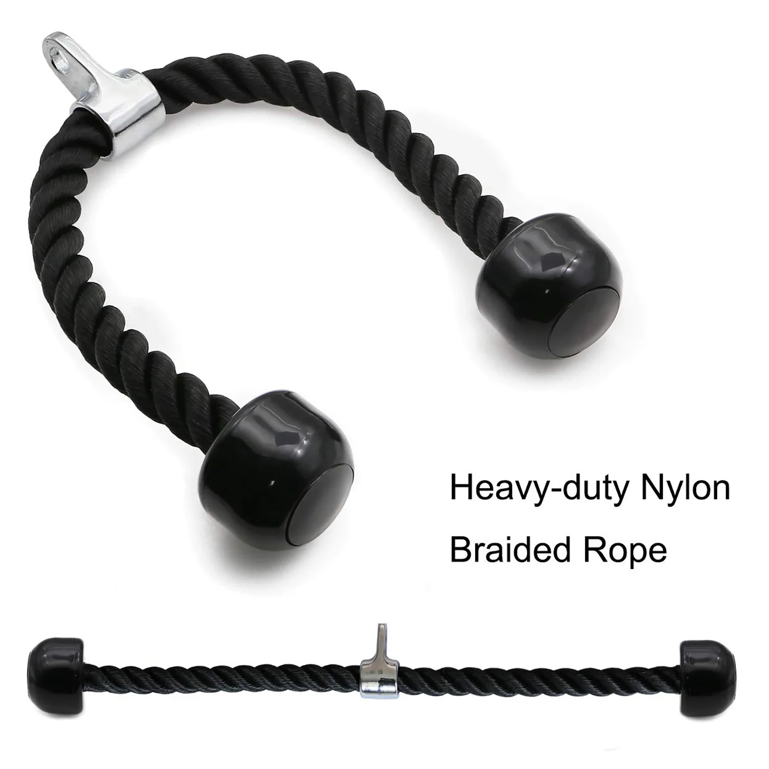 Tricep Rope Non-Slip Push Pull Down Cord For Bodybuilding Exercise Workout for Home or Gym Use Fitness Exercise Body Equipment
Tricep Rope Non-Slip Push Pull Down Cord For Bodybuilding Exercise Workout for Home or Gym Use Fitness Exercise Body Equipment