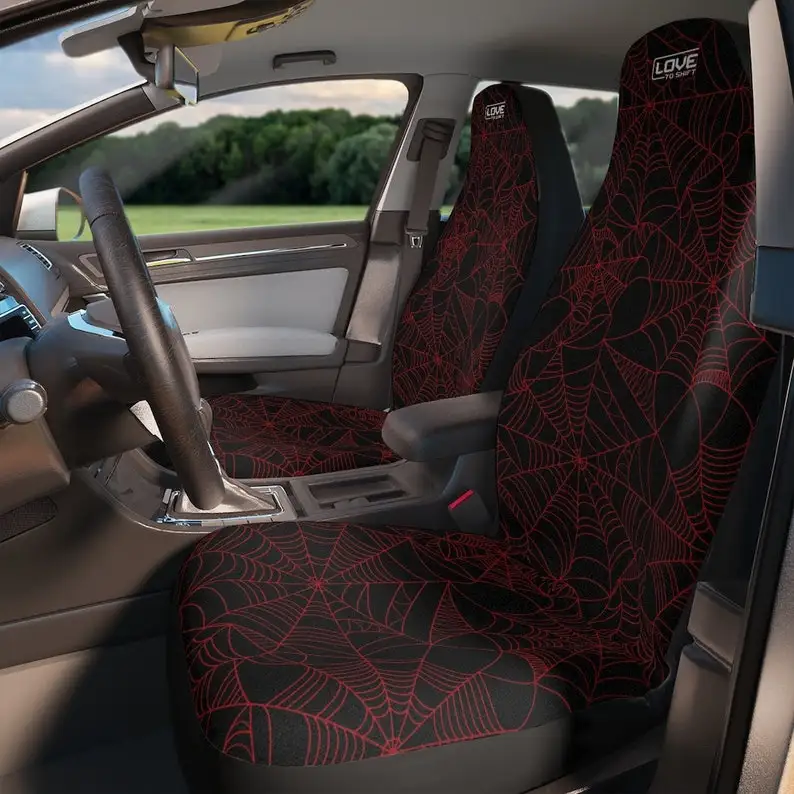 Red and Black Spider Web Car Seat Cover, Car Seat Covers For Vehicle, Seat Covers For Car For Women, Spiderweb Car Seat Covers
Red and Black Spider Web Car Seat Cover, Car Seat Covers For Vehicle, Seat Covers For Car For Women, Spiderweb Car Seat Covers