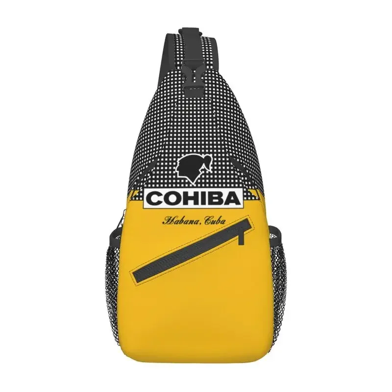 Habana Cuba Cohiba Crossbody Sling Backpack Men Custom Cuban Cigar Chest Shoulder Bag for Cycling Camping Daypack
Habana Cuba Cohiba Crossbody Sling Backpack Men Custom Cuban Cigar Chest Shoulder Bag for Cycling Camping Daypack