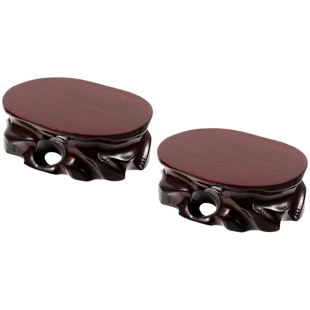 2 Pcs Small Ornaments Vase Wooden Display Stand Teapot Base Flower Risers for Tabletop Buddha Statue
2 Pcs Small Ornaments Vase Wooden Display Stand Teapot Base Flower Risers for Tabletop Buddha Statue