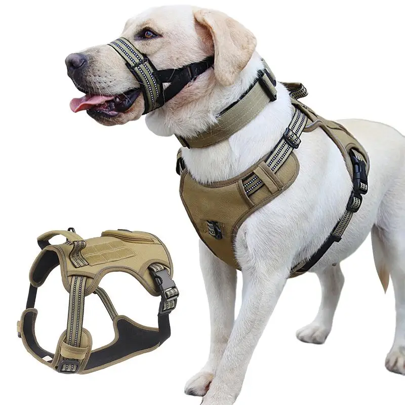 

Dog Vest Harness Dog Harness Vest Adjustable Dog Harness Dual Leashes Pet Chest Strap For Dogs And Puppies Walking Training