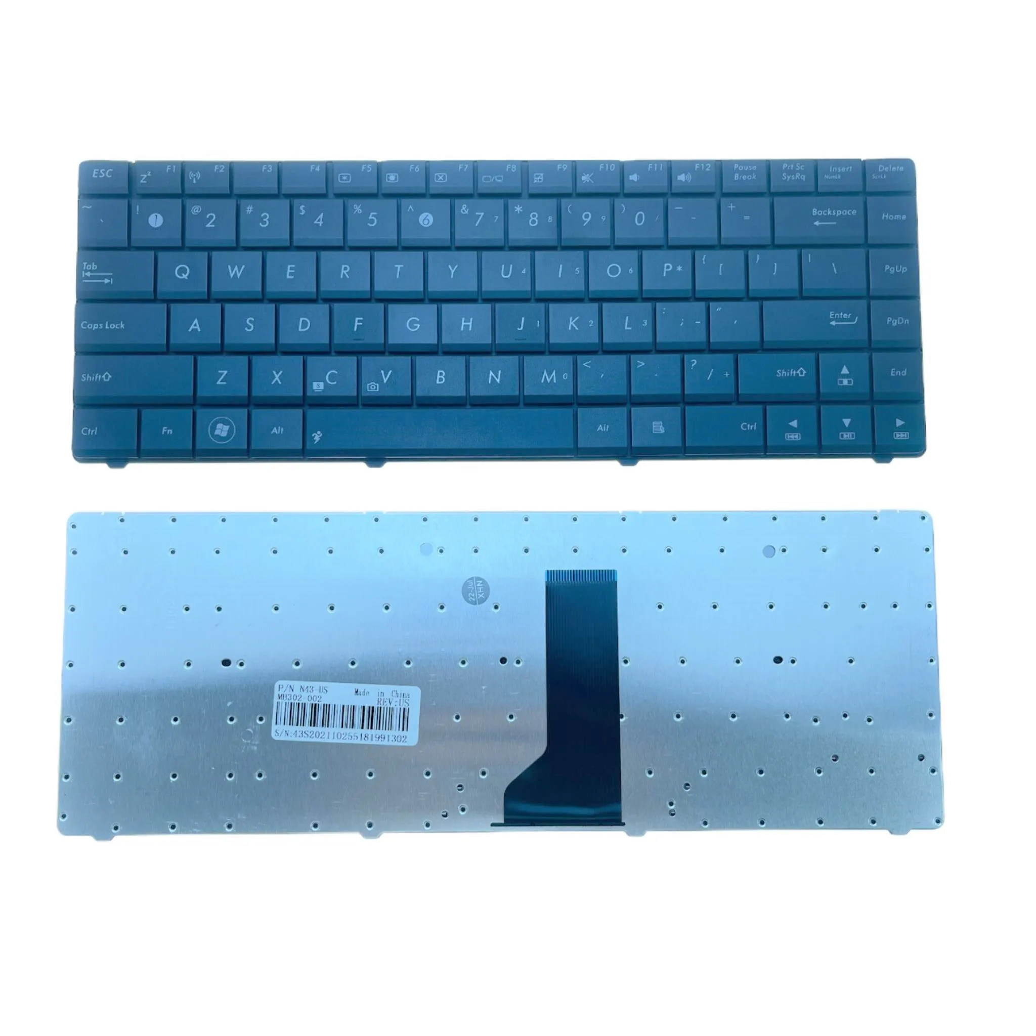 New/Orig US Laptop Keyboard For ASUS K42J X43 X43B A43S A42 K42 X42J UL30 N42 N43 B43 U41 K43S U35J UL80 U35J U80 U80E K42D K42F
New/Orig US Laptop Keyboard For ASUS K42J X43 X43B A43S A42 K42 X42J UL30 N42 N43 B43 U41 K43S U35J UL80 U35J U80 U80E K42D K42F