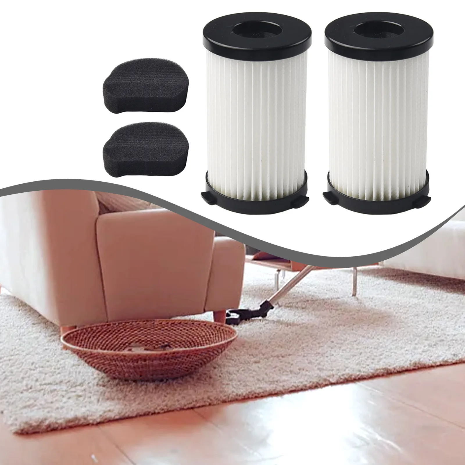 

2pcs Filters Suitable For Clatronic BS 1306N, Clatronic BS 1948 CB Vacuum Cleaner Household Cleaning Tools And Accessories