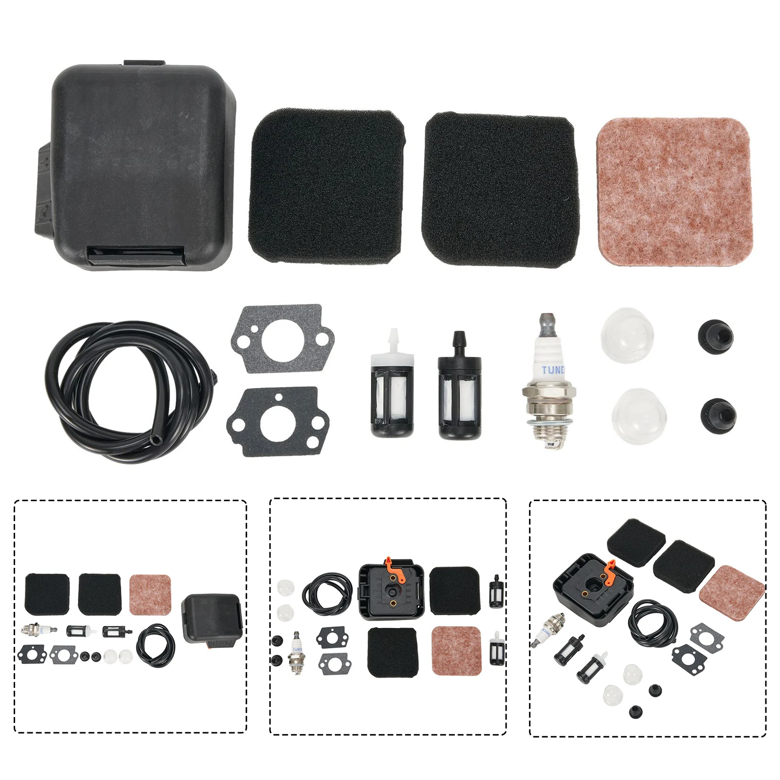 Air Filter Set For STIHL Fs80 Fs85 Hs80 Bg75 Air Filter Set Filter Cover Housing Assembly Kit Lawn Mower Trimmers Accessories
Air Filter Set For STIHL Fs80 Fs85 Hs80 Bg75 Air Filter Set Filter Cover Housing Assembly Kit Lawn Mower Trimmers Accessories