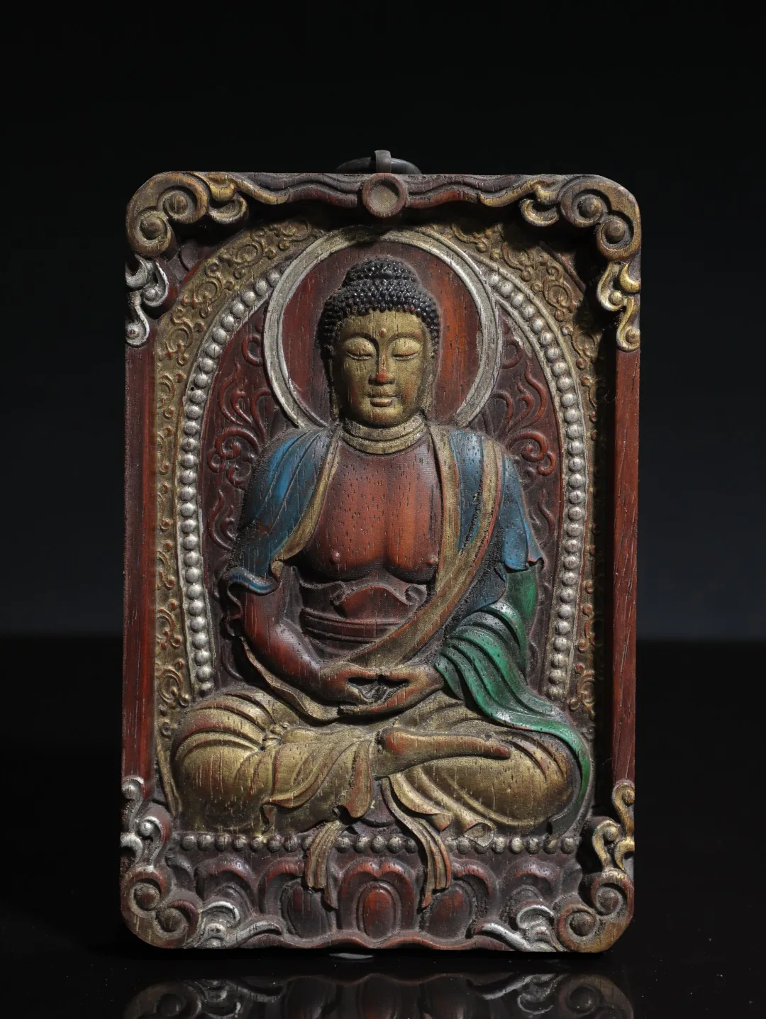 8"Tibet Temple Collection Old Rosewood Mounting Painted Amitabha Buddha Shakyamuni Thangka Wall hanging Worship Hall Town house
8"Tibet Temple Collection Old Rosewood Mounting Painted Amitabha Buddha Shakyamuni Thangka Wall hanging Worship Hall Town house