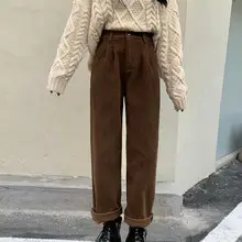 2022 Spring New Fashion High Rise Button Fly Women Pants Pockets Solid Color Straight Wide Leg Corduroy Trousers Ladies Clothing
2022 Spring New Fashion High Rise Button Fly Women Pants Pockets Solid Color Straight Wide Leg Corduroy Trousers Ladies Clothing