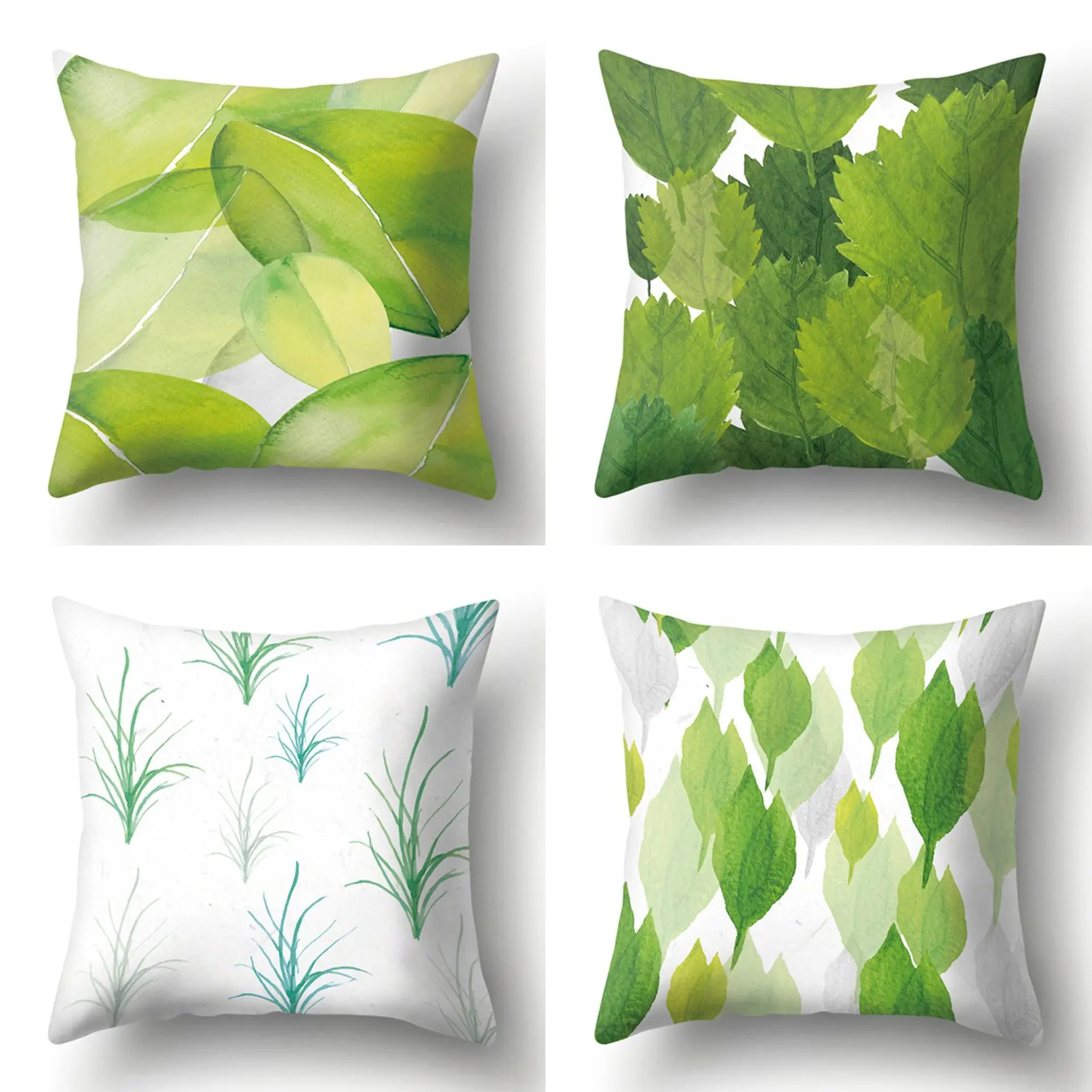 Polyester Throw Pillow Cover Green Tree Leaf Cushion Cover Home Soft Car Cushion Cover
Polyester Throw Pillow Cover Green Tree Leaf Cushion Cover Home Soft Car Cushion Cover