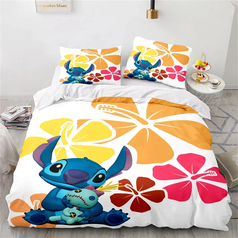 Stitch Duvet Cover Multi-Piece Set Single Double Full Size Queen Suitable for Boys Girls Room Decoration Bedding Set
Stitch Duvet Cover Multi-Piece Set Single Double Full Size Queen Suitable for Boys Girls Room Decoration Bedding Set