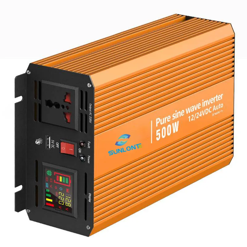 LCD Display Home Use 100 Watt 200 Watt 400 Watt 500 Watt Mini Low Frequency Hybrid Solar Inverter
LCD Display Home Use 100 Watt 200 Watt 400 Watt 500 Watt Mini Low Frequency Hybrid Solar Inverter