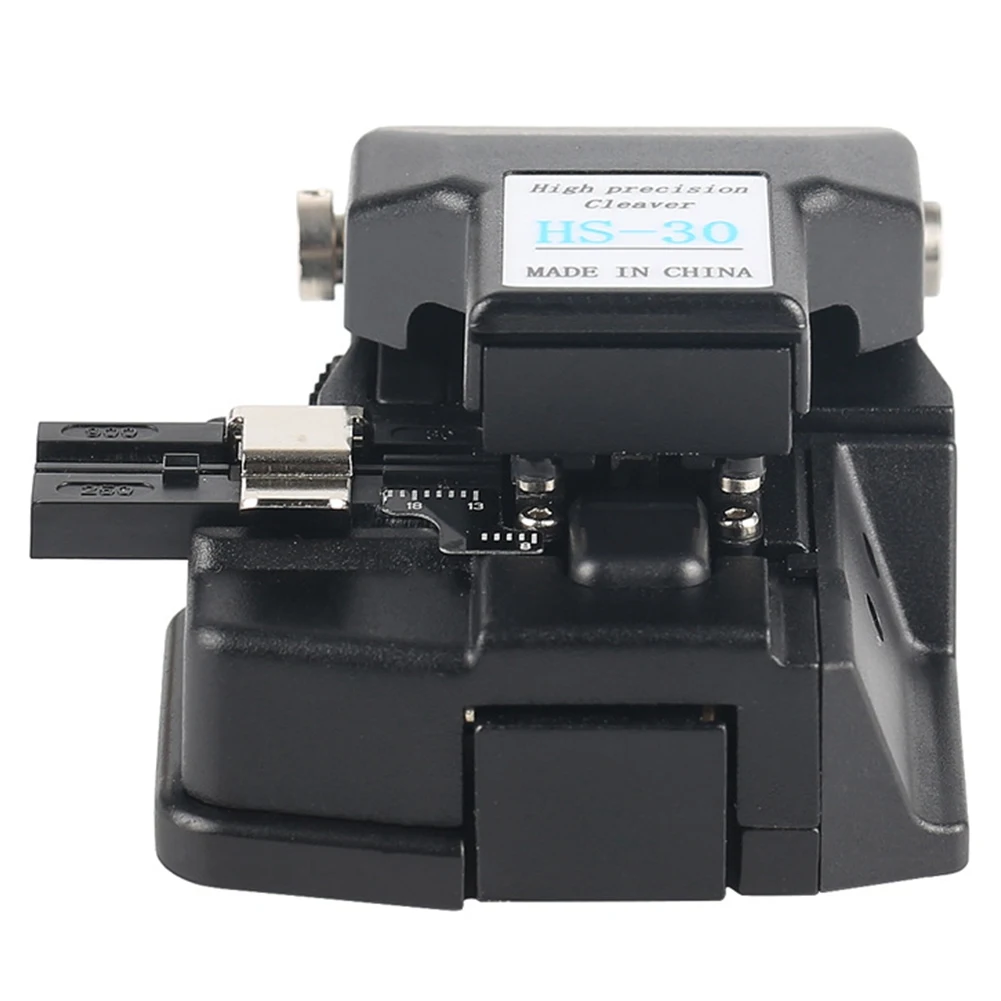High Precision HS-30 Optical Fiber Cleaver Fiber Optics Cutter Comparable for CT-30 Fiber Cleaver
High Precision HS-30 Optical Fiber Cleaver Fiber Optics Cutter Comparable for CT-30 Fiber Cleaver