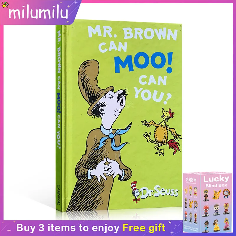 MiluMilu Mr Brown Can Moo You Dr. Seuss Buku Hardbound Genuine Imported Graphic Books
MiluMilu Mr Brown Can Moo You Dr. Seuss Buku Hardbound Genuine Imported Graphic Books