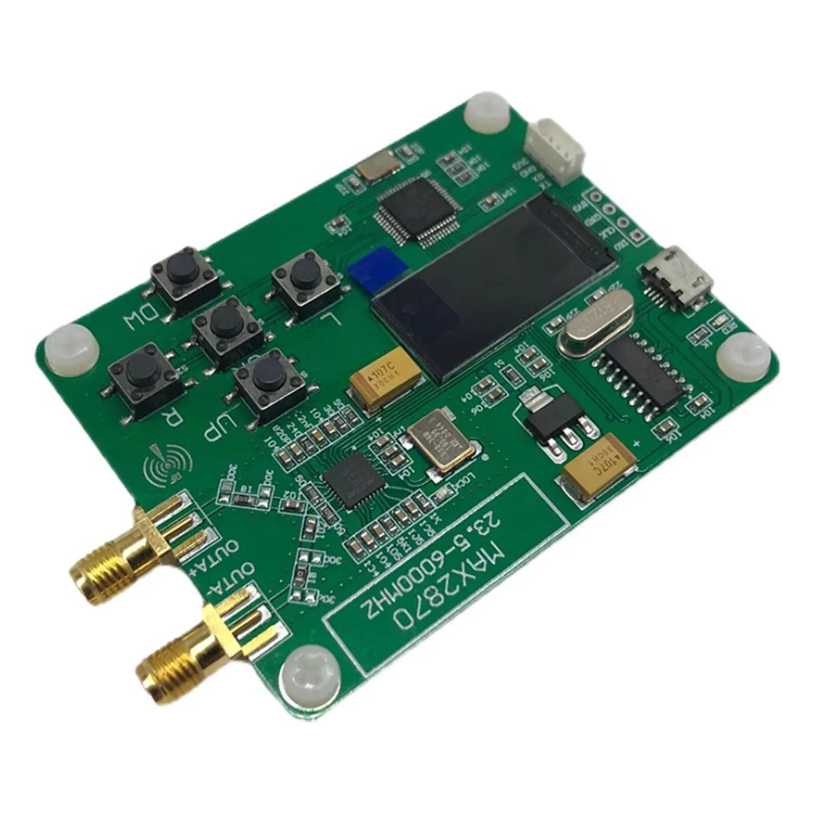 Источник питания RF MAX2870, цветной OLED-модуль с последовательным портом управления, USB-источник питания, с легкостью Настройте выход частоты
Источник питания RF MAX2870, цветной OLED-модуль с последовательным портом управления, USB-источник питания, с легкостью Настройте выход частоты