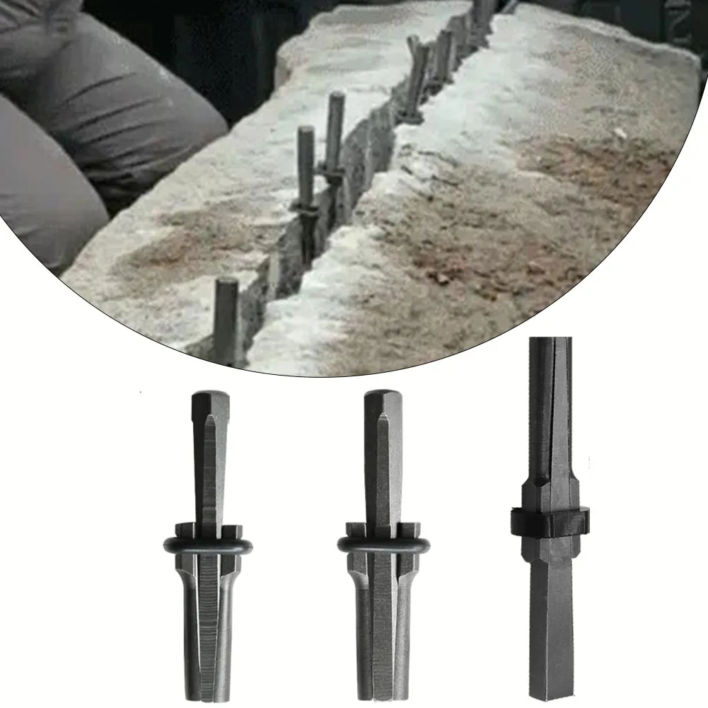 3pcs Stone Splitting Tool Stone Splitter Metal Plug Wedges Shims Concrete Rock Splitters For Granite Marble Expansion Tools
3pcs Stone Splitting Tool Stone Splitter Metal Plug Wedges Shims Concrete Rock Splitters For Granite Marble Expansion Tools