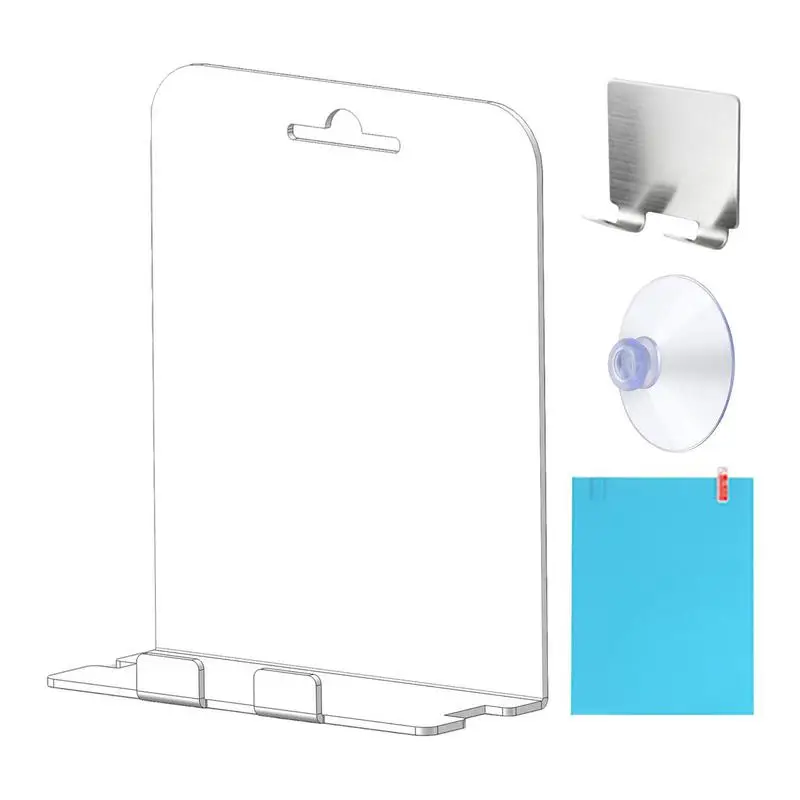 Anti Fog Shower Mirror Reusable Wall Hang Bathroom Mirror durable Mirrors Suction Cup Wall Mount with Razor Hook for Bathroom
Anti Fog Shower Mirror Reusable Wall Hang Bathroom Mirror durable Mirrors Suction Cup Wall Mount with Razor Hook for Bathroom