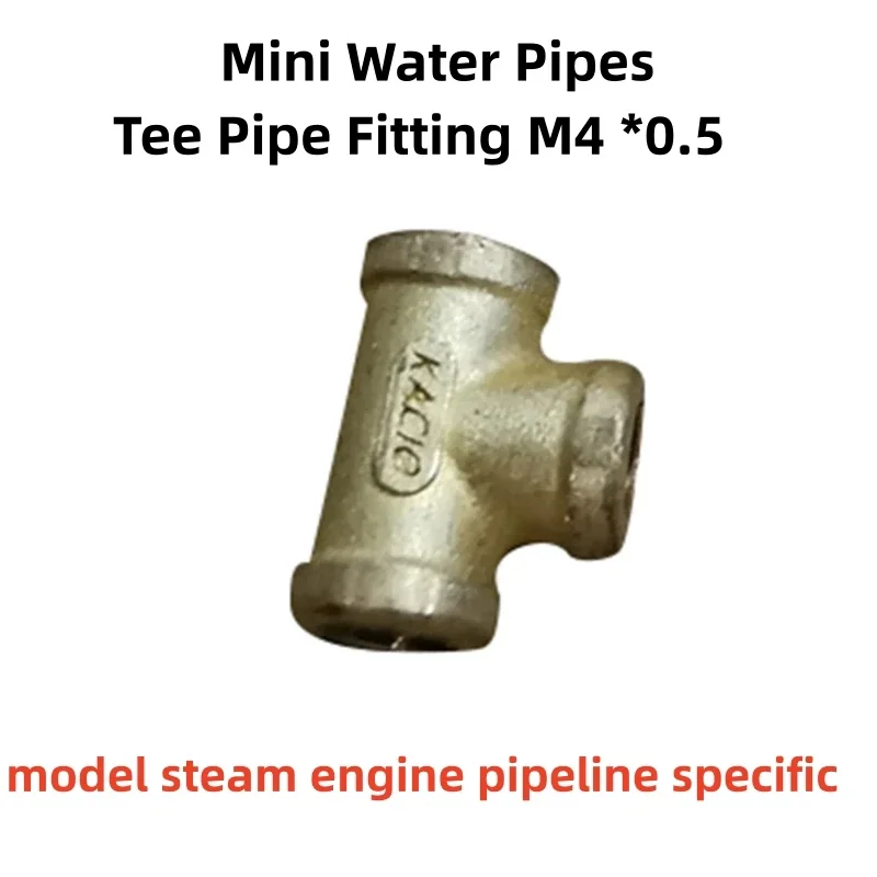 1pcs M4*0.5 Thread Tee Pipe / Elbow Pipe Fitting for KACIO Steam Engine Boiler Model Parts
1pcs M4*0.5 Thread Tee Pipe / Elbow Pipe Fitting for KACIO Steam Engine Boiler Model Parts