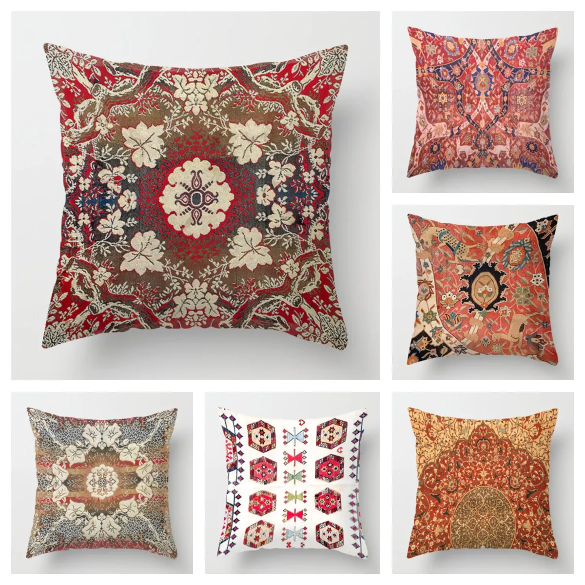 Persian Carpet Pattern Pillowcase Home Decoration Living Room Sofa Decoration Cushion Cover 45*45 Fashion Pillowcase
Persian Carpet Pattern Pillowcase Home Decoration Living Room Sofa Decoration Cushion Cover 45*45 Fashion Pillowcase