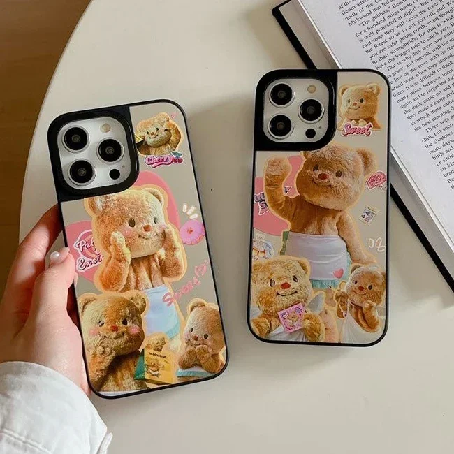 Plush Bear Mirror Surface MagSafe Phone Case Cover for iPhone 11 12 13 14 15 Pro Max Case for iPhone 15 Pro Max
Plush Bear Mirror Surface MagSafe Phone Case Cover for iPhone 11 12 13 14 15 Pro Max Case for iPhone 15 Pro Max