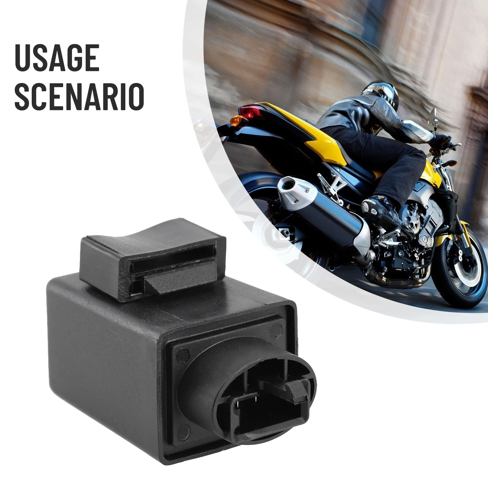 Flasher Relay Replacement 12V Universal 3 Pin Fits For LED Turn Signals Motorcycle Electronic Blinker LED Related Turn Signal
Flasher Relay Replacement 12V Universal 3 Pin Fits For LED Turn Signals Motorcycle Electronic Blinker LED Related Turn Signal
