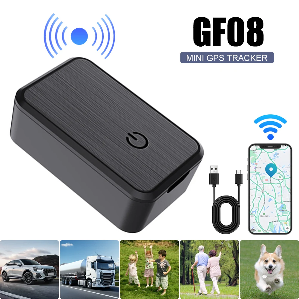 GF-08 Mini Car GPS Tracker Pet Child Anti-Lost Tracking Device APP Control Magnetic Mount 2G Real Time Tracking SIM Message
GF-08 Mini Car GPS Tracker Pet Child Anti-Lost Tracking Device APP Control Magnetic Mount 2G Real Time Tracking SIM Message