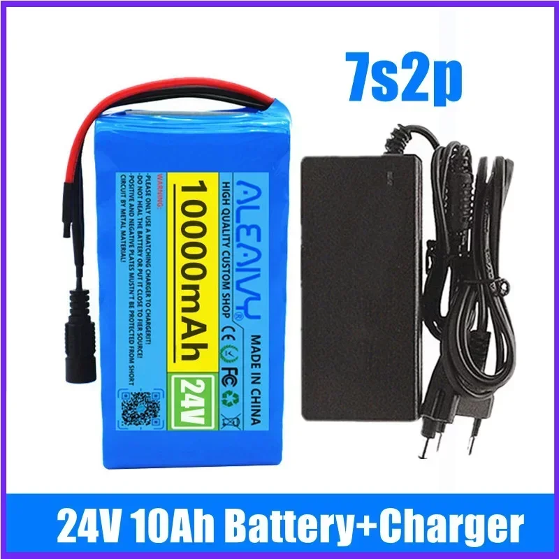 Aleaivy 7s2p 24V 10Ah 18650 lithium-ion battery pack 29.4v 10000mah electric bicycle electric wheelchair scooter battery+charger
Aleaivy 7s2p 24V 10Ah 18650 lithium-ion battery pack 29.4v 10000mah electric bicycle electric wheelchair scooter battery+charger