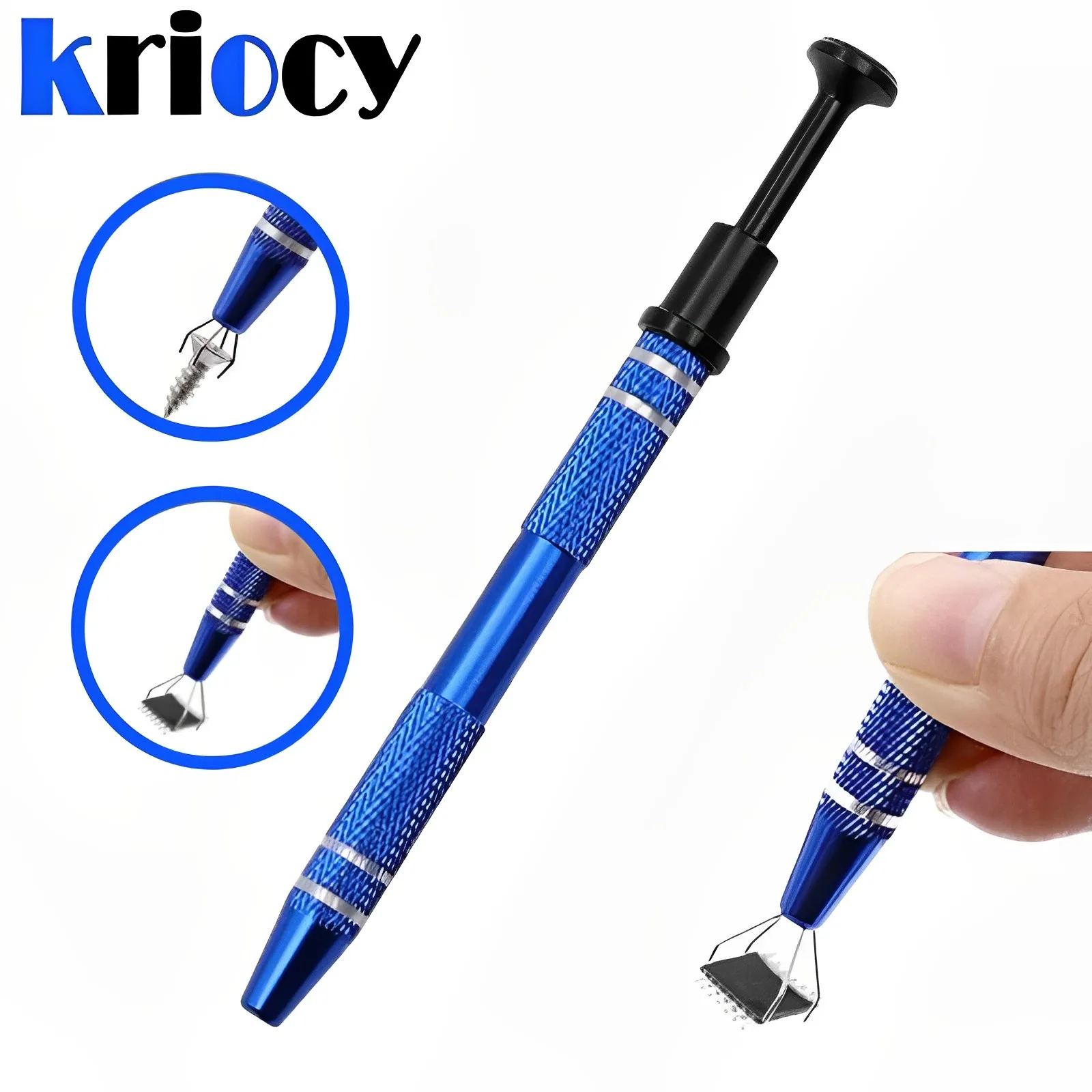 

1Pc IC Chip Extractor Electronic Component Four Claw Pick Up Suction Pen Hand Tool Chip Picking IC Puller Gripper Hand Tools