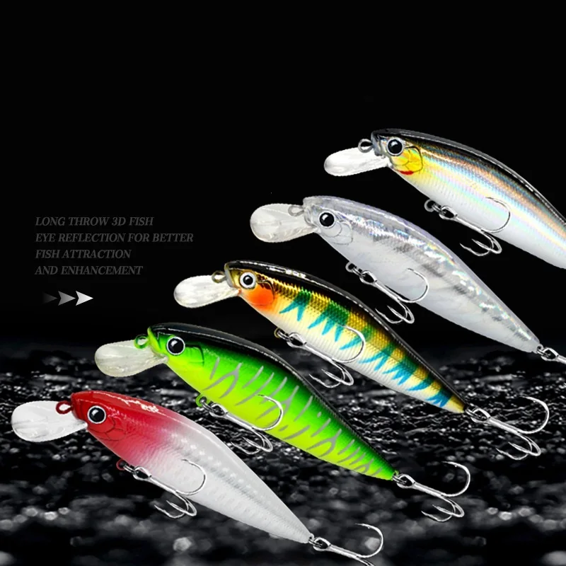 Sea Yolo 1Pcs 5g/7g/10g/14g Japanese Artificial Bait Minnow Hard Fishing Lure With Treble Hooks Swimbait Trout For Bass Fishing
Sea Yolo 1Pcs 5g/7g/10g/14g Japanese Artificial Bait Minnow Hard Fishing Lure With Treble Hooks Swimbait Trout For Bass Fishing