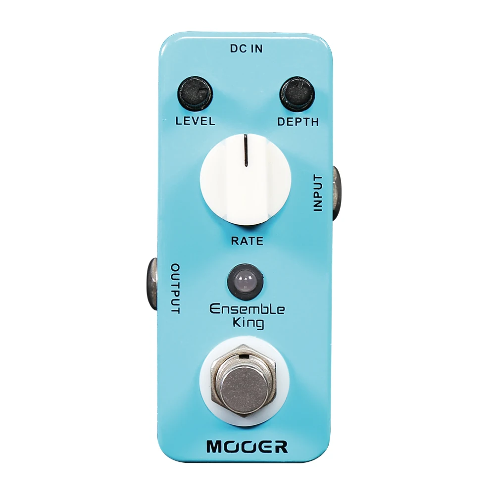 MOOER Ensemble King Analog Chorus Guitar Effect Pedal Electric Guitar Parts & Accessories True Bypass Full Metal Shell Pedal
MOOER Ensemble King Analog Chorus Guitar Effect Pedal Electric Guitar Parts & Accessories True Bypass Full Metal Shell Pedal