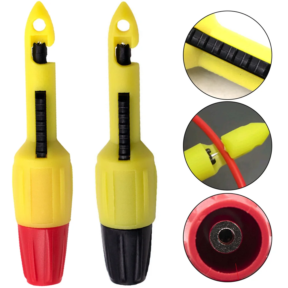 2pcs Automotive Repair Wire Piercing Puncture Probe Test Clip With 2mm/4mm Circuit Repair Wire Thorn Tool Red And Black Two Pack
2pcs Automotive Repair Wire Piercing Puncture Probe Test Clip With 2mm/4mm Circuit Repair Wire Thorn Tool Red And Black Two Pack