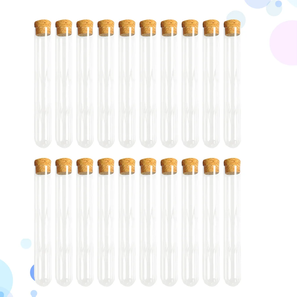 Clear Test Tubes with Cork Stoppers Vials Container Sample Tubes for Candy Jewelry Beads Powder Scientific Experiments
Clear Test Tubes with Cork Stoppers Vials Container Sample Tubes for Candy Jewelry Beads Powder Scientific Experiments