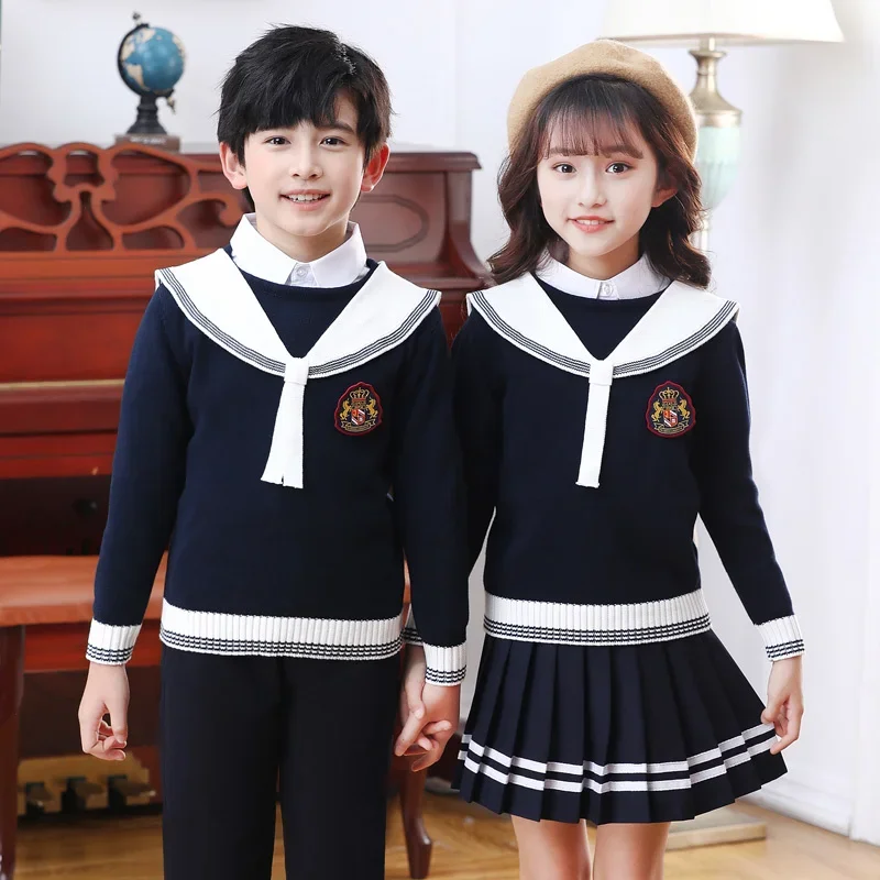 Kindergarten uniforms, children's college English style class uniforms, primary japanese girls school uniforms, recitation
Kindergarten uniforms, children's college English style class uniforms, primary japanese girls school uniforms, recitation